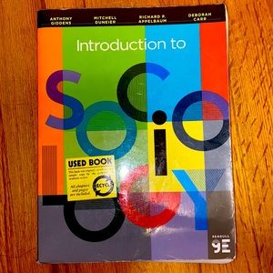 Introduction to Sociology
9th Edition
Anthony Giddens